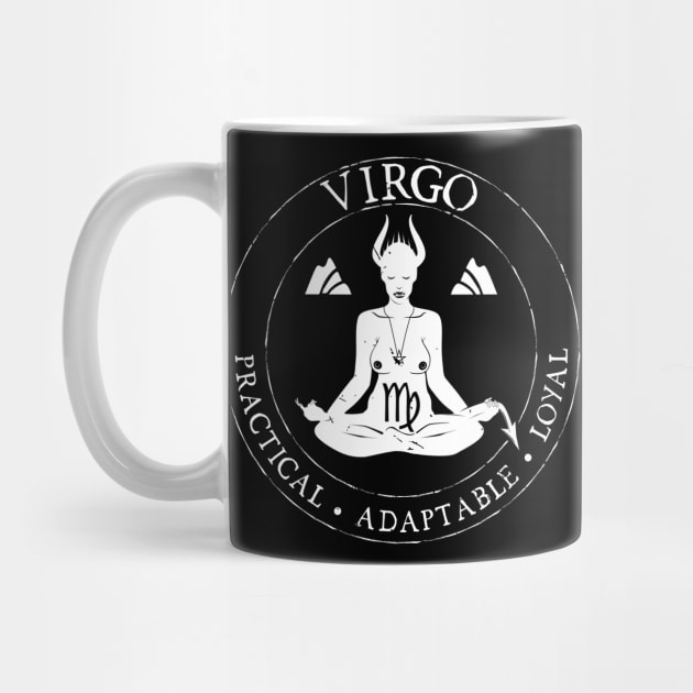 Virgo Zodiac Birthday Star Sign Zodiac Gift by atomguy